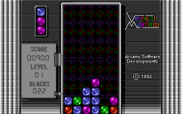 Vertical Mayhem [Falcon030] atari screenshot